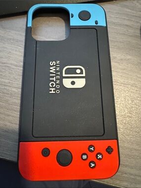 Nintendo Phone Case with Red and Blue Joy‑Con Styling